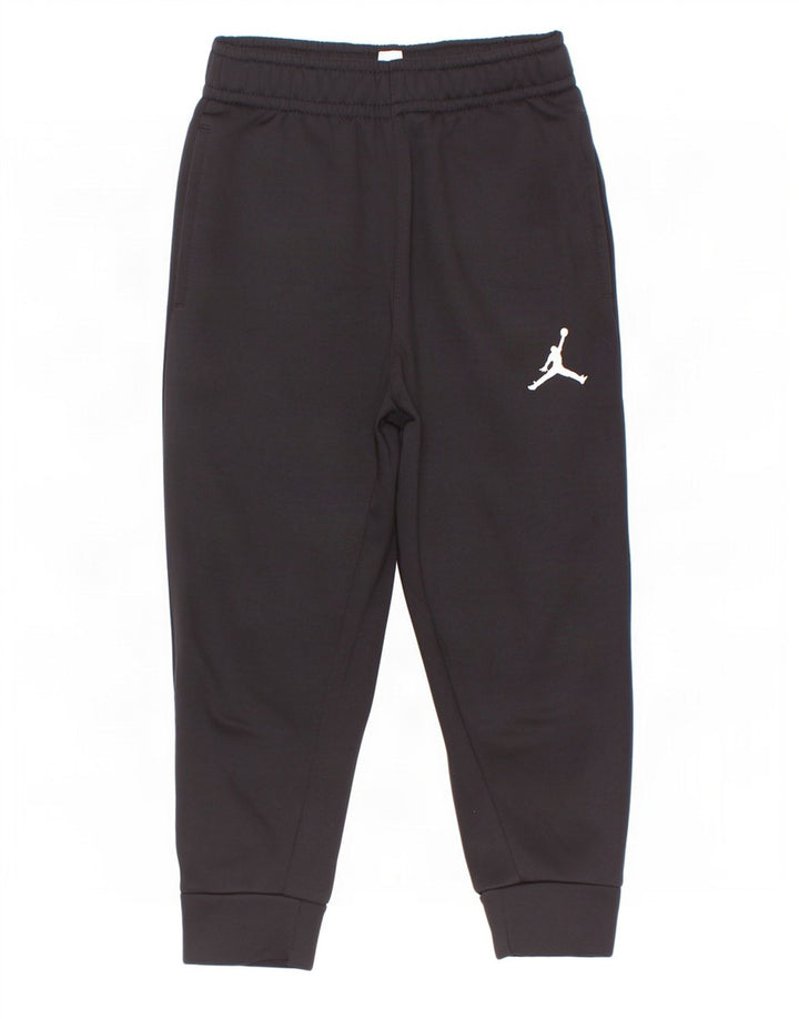Jordan Boys Therma-Fit Tracksuit Trousers Joggers 2-3 Years Black Polyester