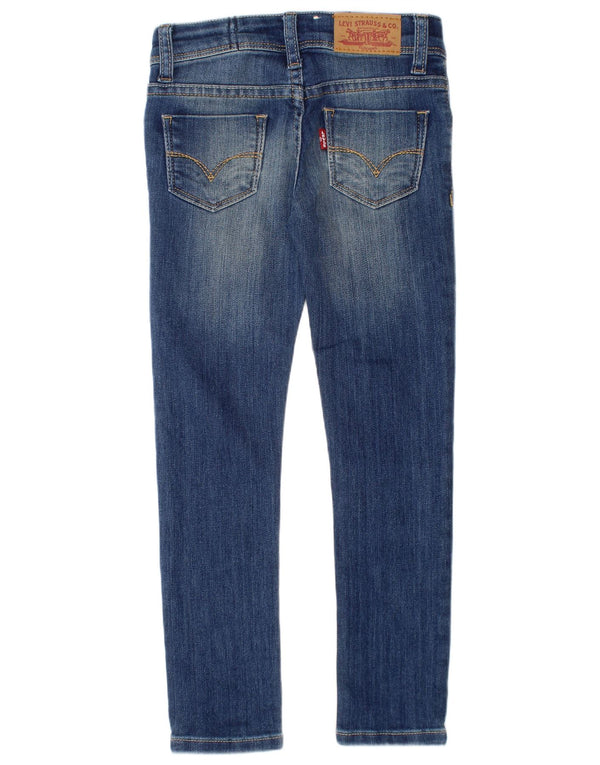 Levi's Boys Skinny Jeans 4-5 Years W20 L20 Blue Cotton