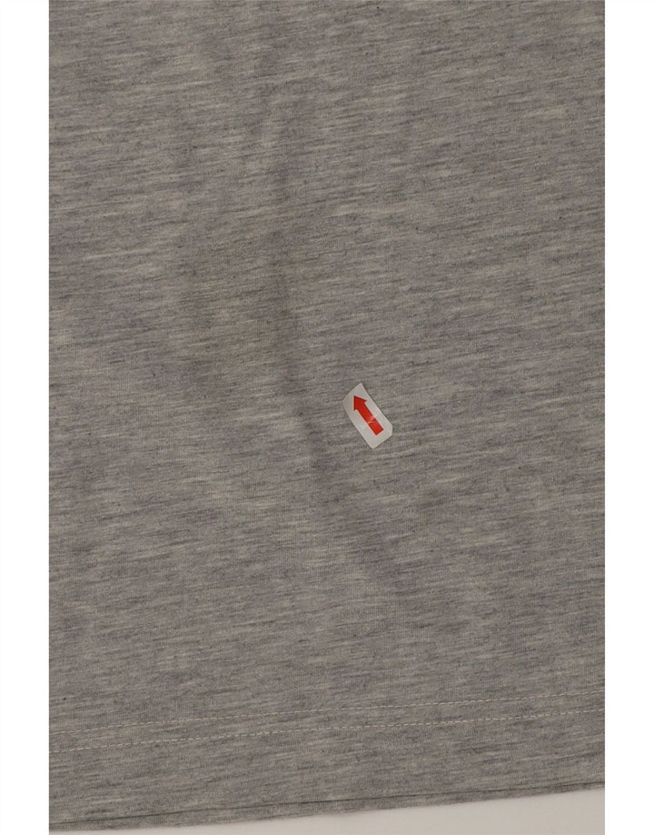 Lotto Mens Vest Top Medium Grey Flecked Cotton