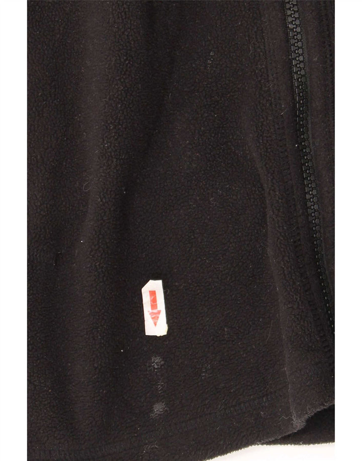 Helly Hansen Mens Fleece Jacket UK 38 Medium Black Polyester
