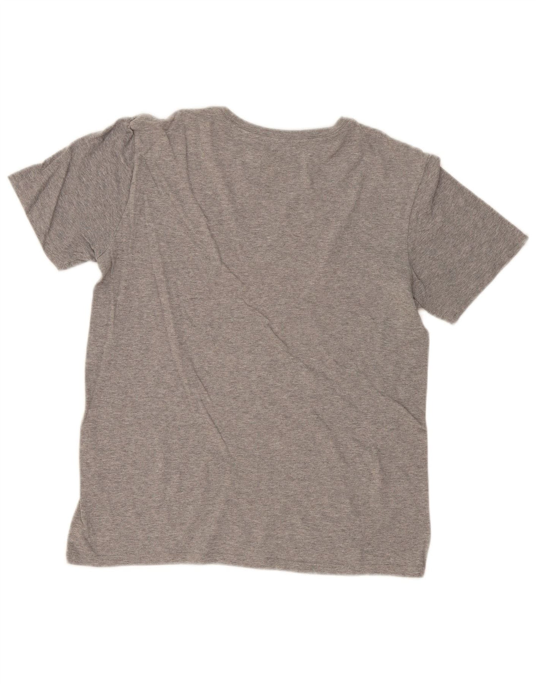 Nike Mens Athletic Cut Graphic T-Shirt Top Small Grey Flecked