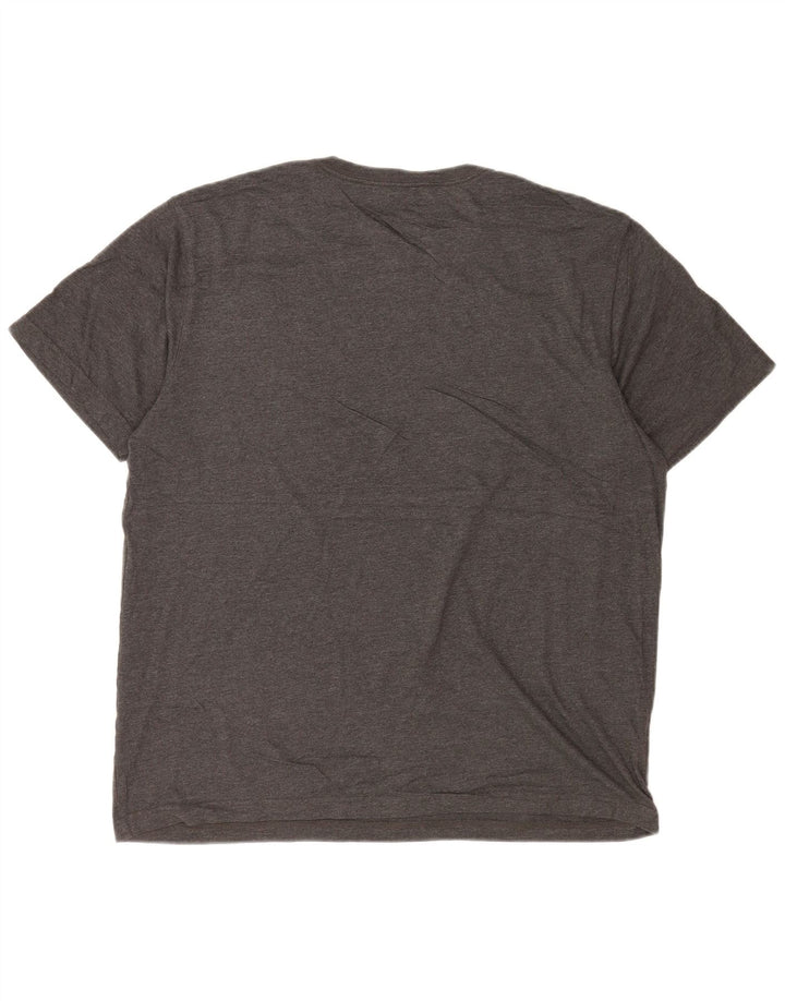Eddie Bauer Mens Graphic T-Shirt Top Large Grey Cotton