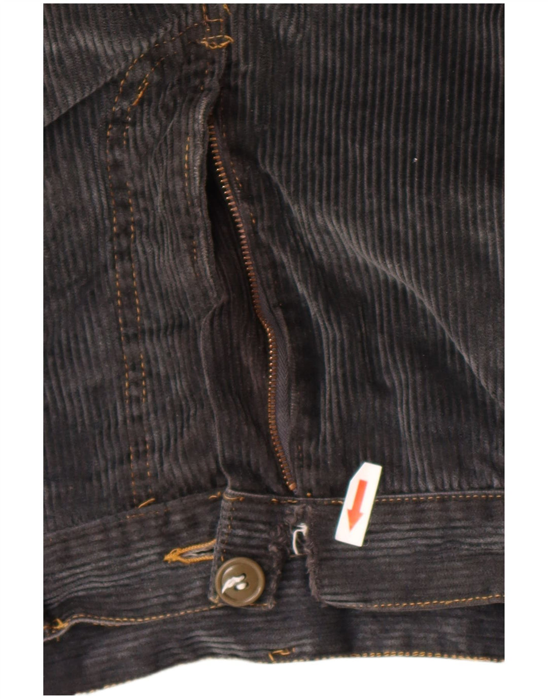 Carrera Mens Straight Corduroy Trousers W33 L31 Grey