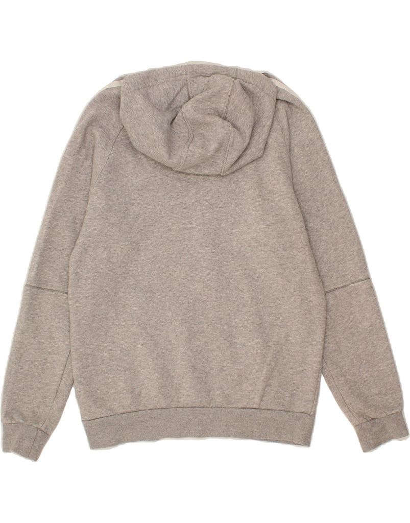 ADIDAS Mens Graphic Hoodie Jumper Small Grey Cotton Vintage Adidas and Second-Hand Adidas from Messina Hembry 