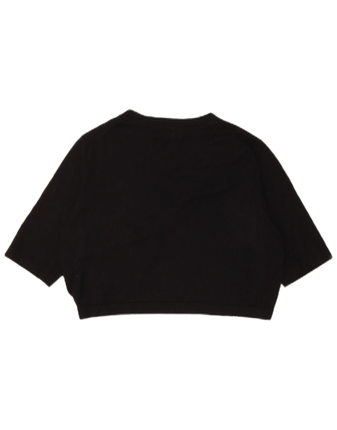 Marks & Spencer Womens Short Sleeve Bolero Jumper UK 14 Medium Black