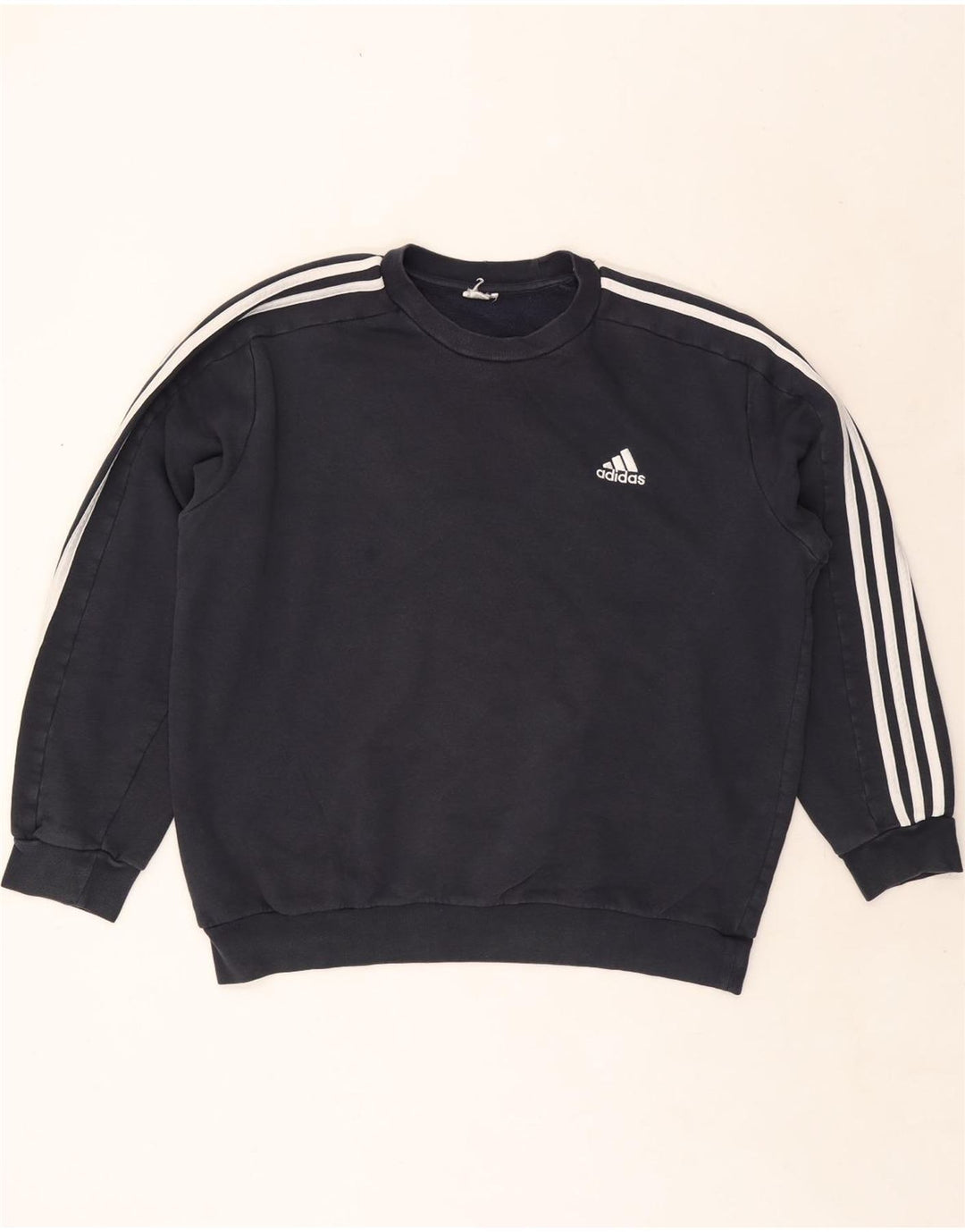 ADIDAS Mens Sweatshirt Jumper XL Navy Blue