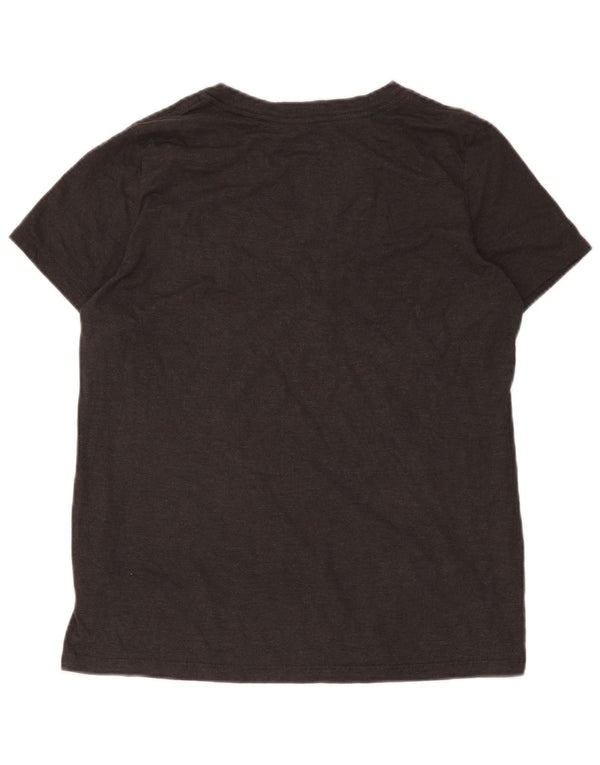 Nike Womens Vermont Graphic T-Shirt Top UK 16 Large Grey Cotton