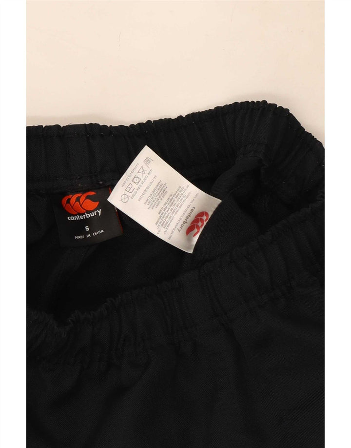 Canterbury Mens Sport Shorts Small Black Polyester