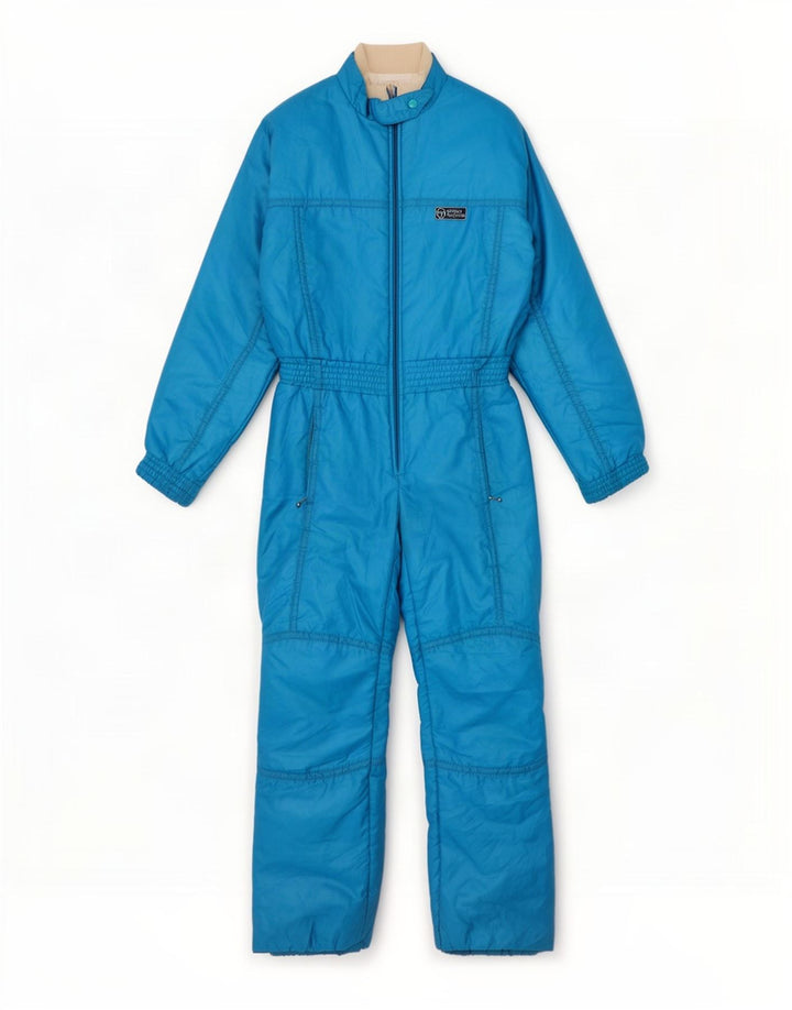 Sergio Tacchini Womens Ski Jumpsuit IT 42 Medium Blue