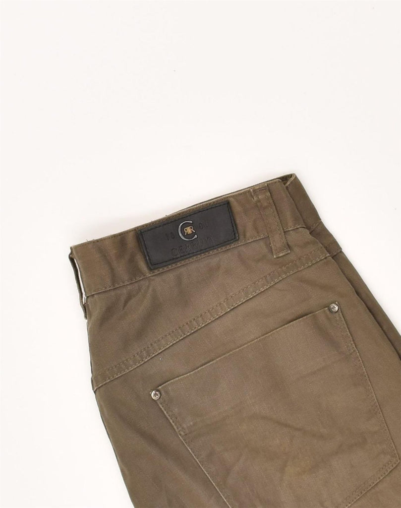 CERRUTI 1881 Mens Straight Casual Trousers W34 L34  Brown Cotton | Vintage Cerruti 1881 | Thrift | Second-Hand Cerruti 1881 | Used Clothing | Messina Hembry 