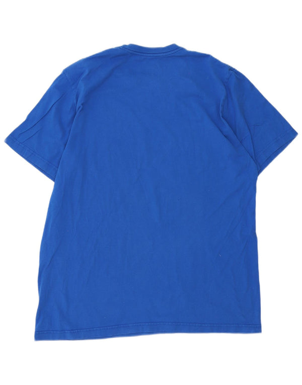 Nike Mens Standard Fit Graphic T-Shirt Top UK 46/48 XL Blue Cotton