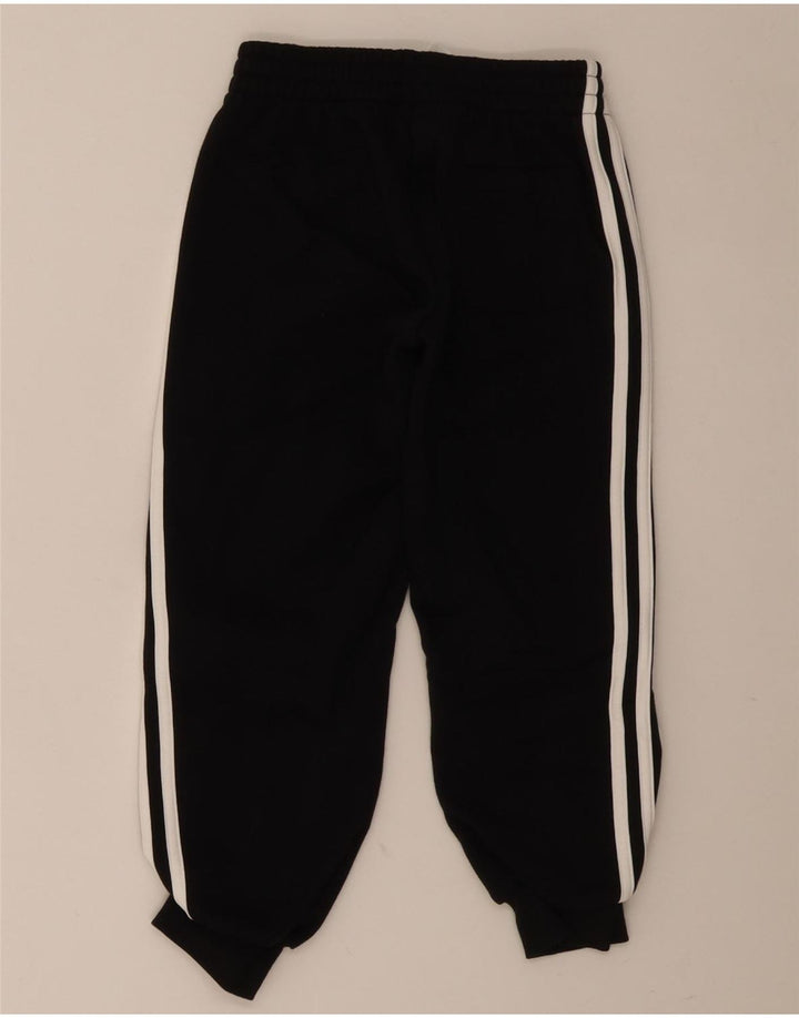 Adidas Boys Tracksuit Trousers Joggers 6-7 Years Black