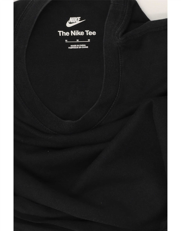 Nike Mens Graphic T-Shirt Top Medium Black