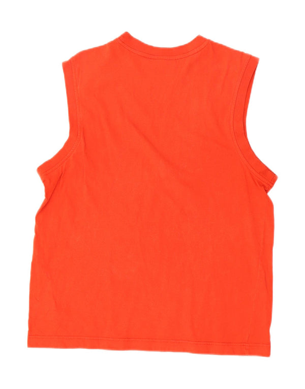 Puma Mens Graphic Vest Top Large Red Cotton