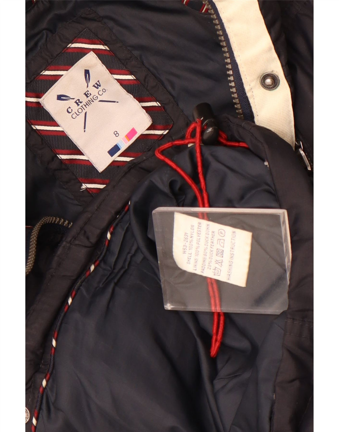 Crew Clothing Womens Padded Gilet UK 8 Small Black Nylon