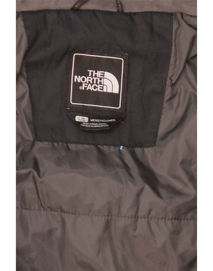 The North Face Mens Hooded Rain Jacket UK 40 Large Black