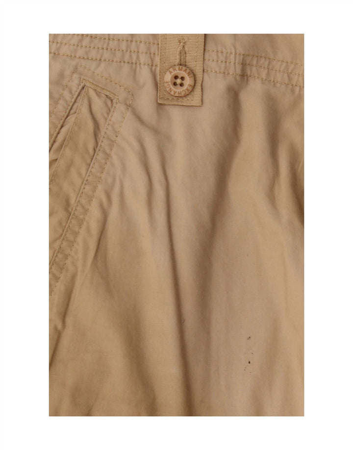 ARMANI EXCHANGE Mens Cargo Shorts W32 Medium Beige Cotton