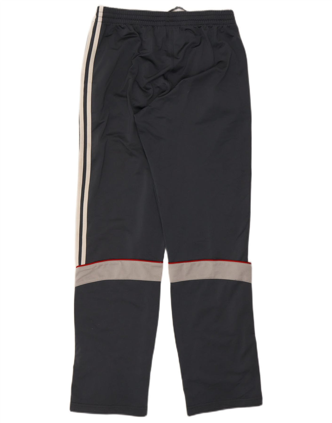 ADIDAS Mens Tracksuit Trousers UK 38/40 Medium  Grey Colourblock Polyester