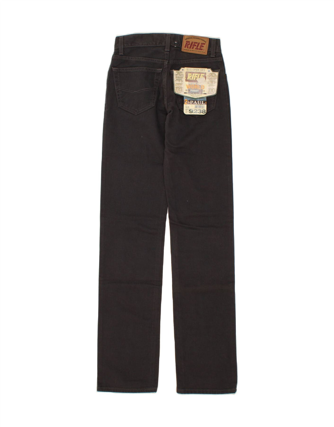 RIFLE Womens Straight Jeans W27 L34  Grey Cotton Vintage Rifle and Second-Hand Rifle from Messina Hembry 