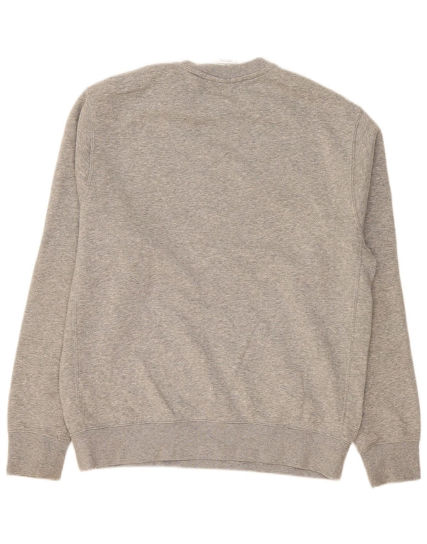 Nike Mens Sweatshirt Jumper Medium Grey Cotton