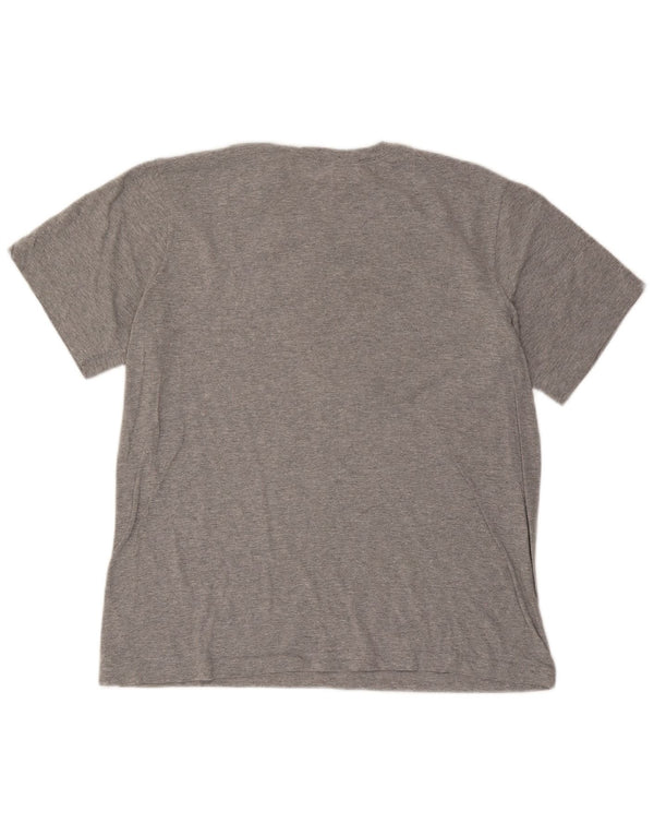 Nike Mens T-Shirt Top Medium Grey Flecked