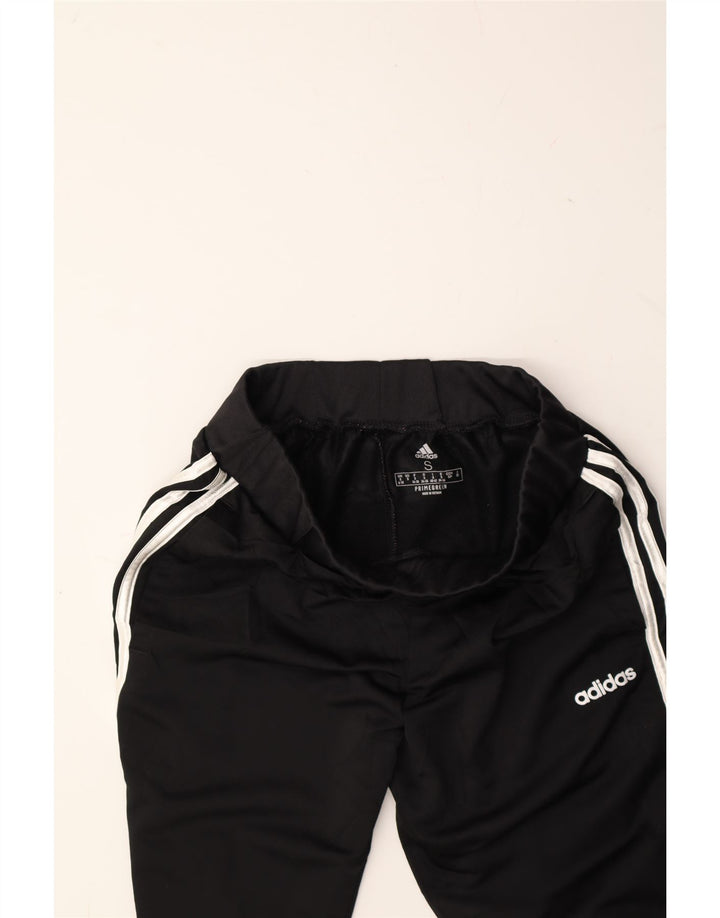 ADIDAS Womens Tracksuit Trousers Joggers UK 8/10 Small  Black Polyester Vintage Adidas and Second-Hand Adidas from Messina Hembry 