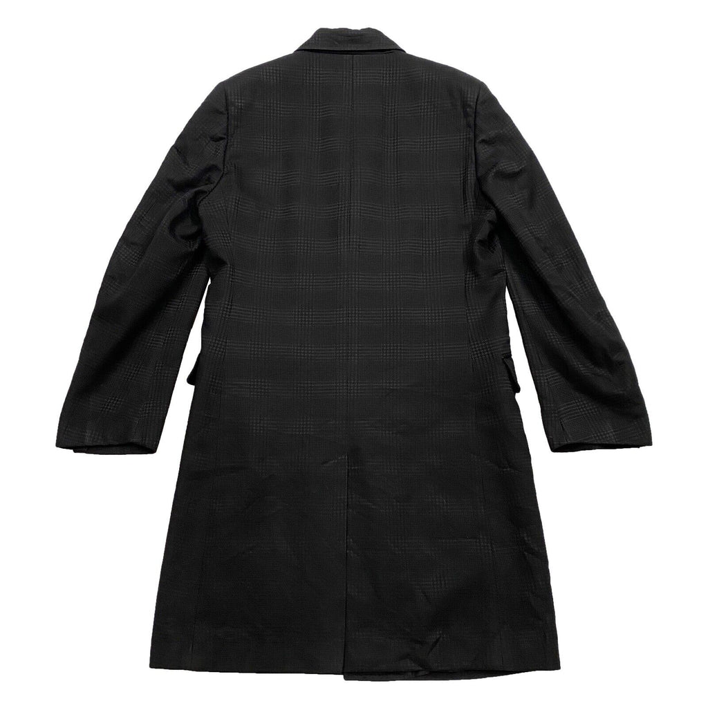 Gianfranco Ferre Long Overcoat | Vintage High End Designer Smart Coat Black VTG | Vintage Messina Hembry | Thrift | Second-Hand Messina Hembry | Used Clothing | Messina Hembry 