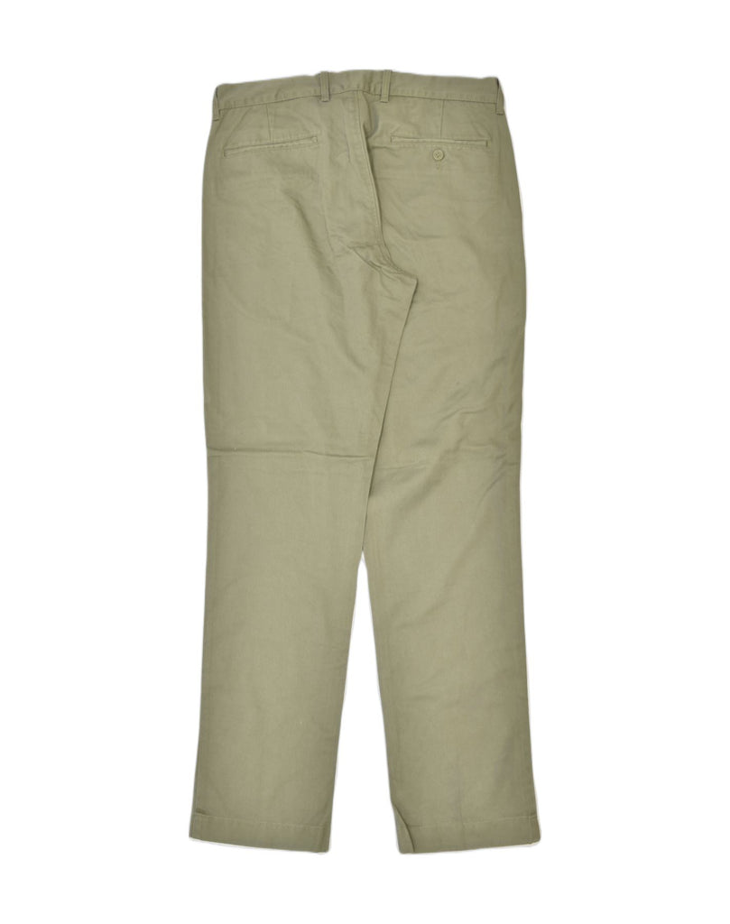 J. CREW Mens The Sutton Tapered Chino Trousers W31 L32 Khaki Cotton | Vintage | Thrift | Second-Hand | Used Clothing | Messina Hembry 