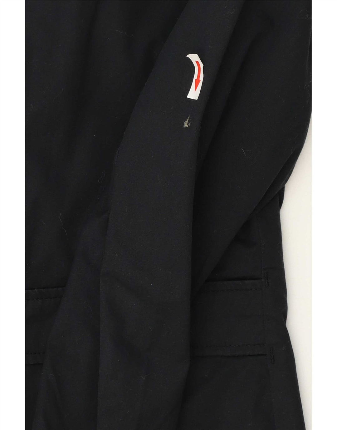 G-Star Mens Double Breasted Trench Coat UK 36 Small Navy Blue