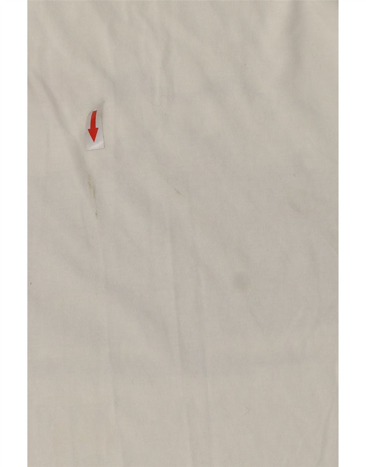 Saltrock Mens Graphic T-Shirt Top Small White Cotton