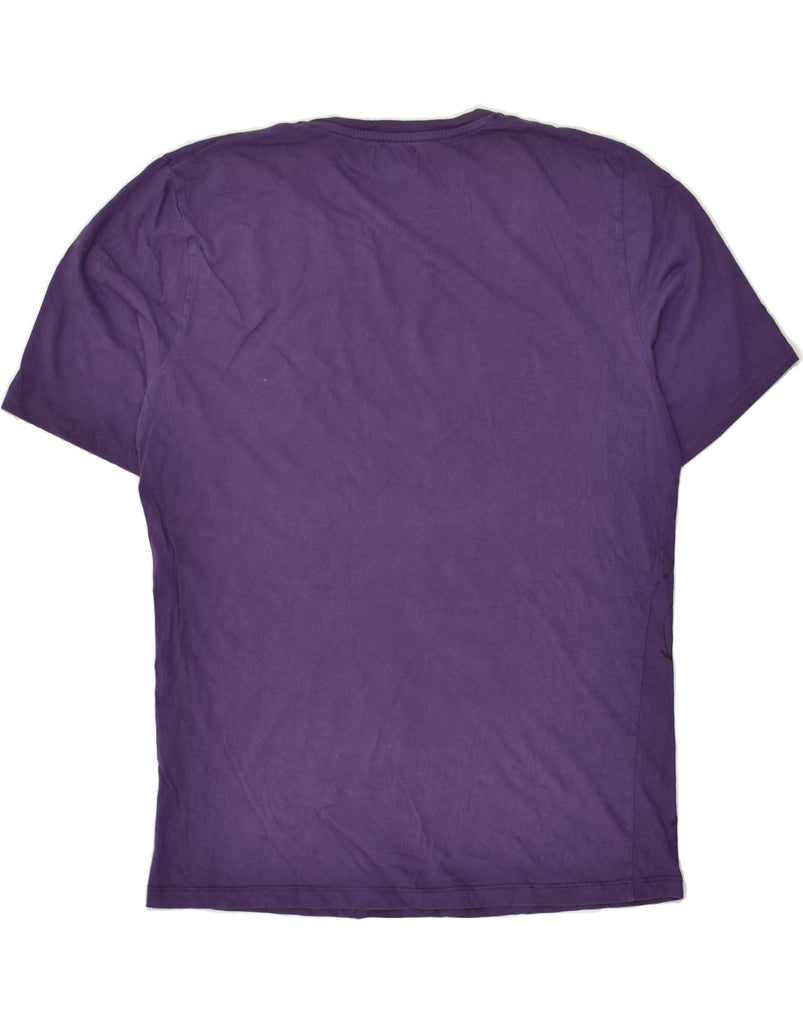 JACK & JONES Mens Slim Graphic T-Shirt Top XL Purple | Vintage Jack & Jones | Thrift | Second-Hand Jack & Jones | Used Clothing | Messina Hembry 