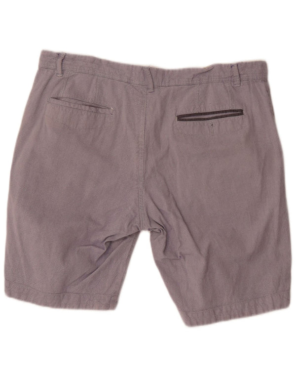 Ted Baker Mens Chino Shorts W38 XL Grey Cotton