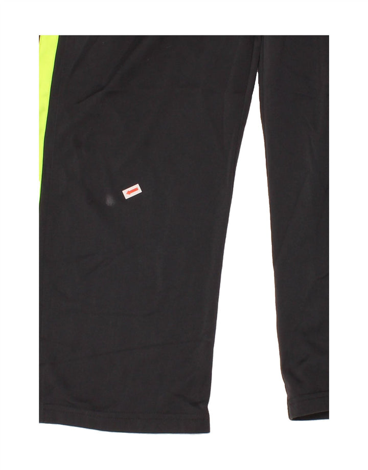 NIKE Girls Tracksuit Trousers 8-9 Years Small Grey Colourblock Polyester Vintage Nike and Second-Hand Nike from Messina Hembry 