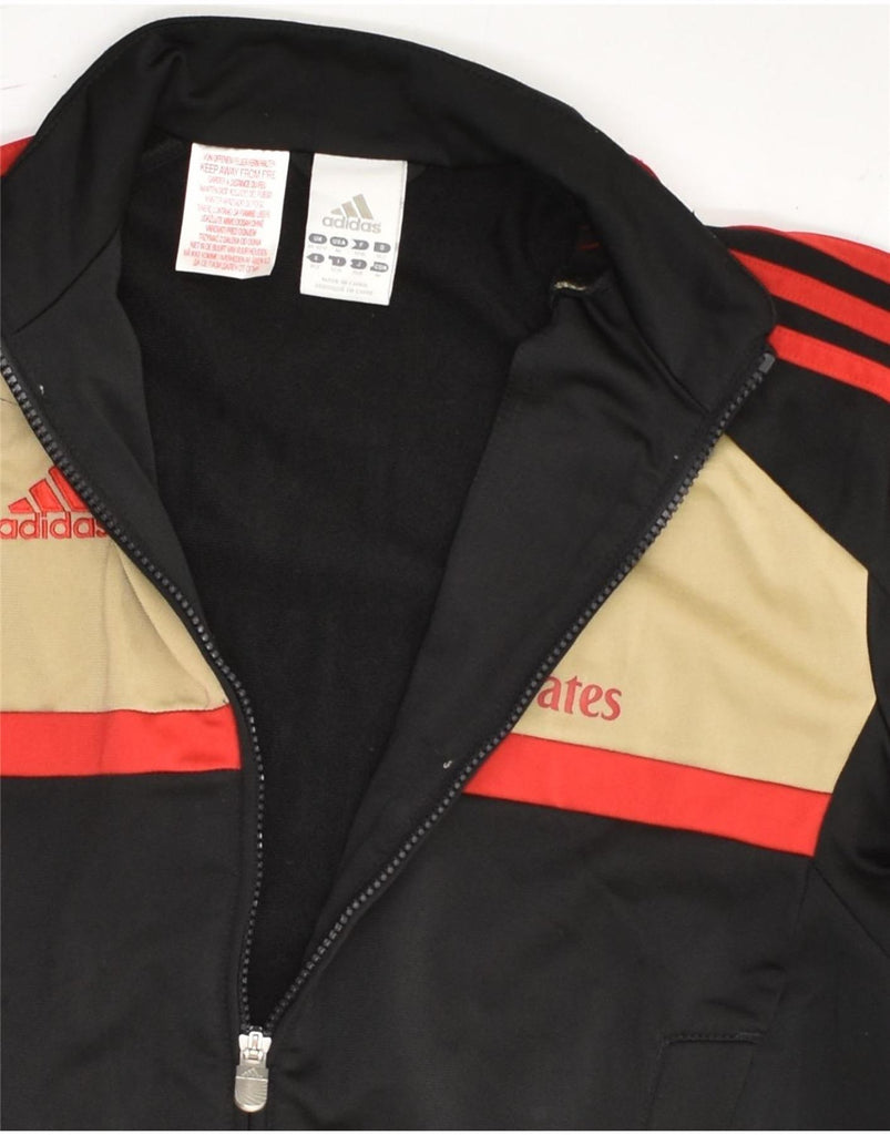 ADIDAS Boys Fly Emirates Graphic Tracksuit Top Jacket 11-12 Years Black | Vintage Adidas | Thrift | Second-Hand Adidas | Used Clothing | Messina Hembry 