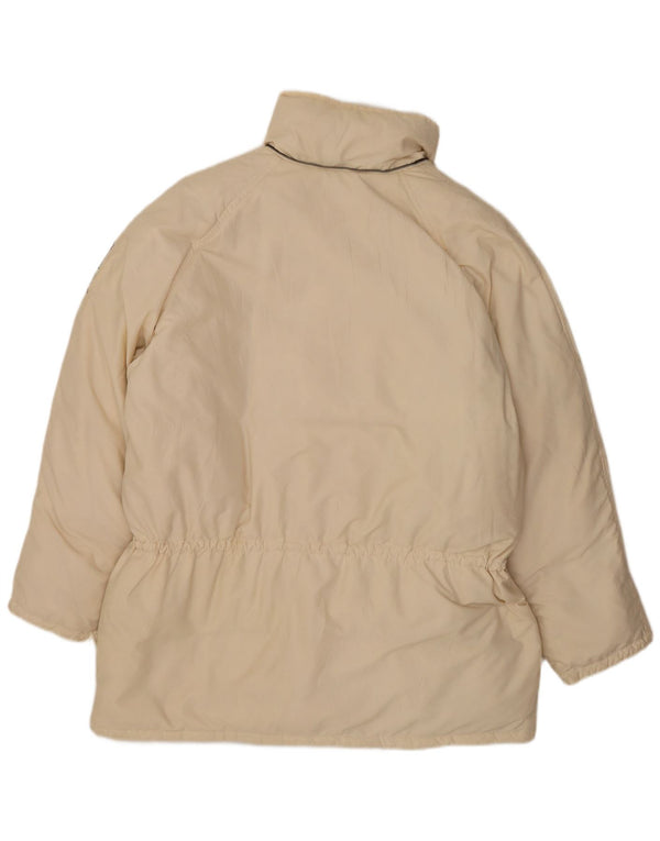 Ellesse Mens Padded Jacket IT 54 2XL Beige Polyester