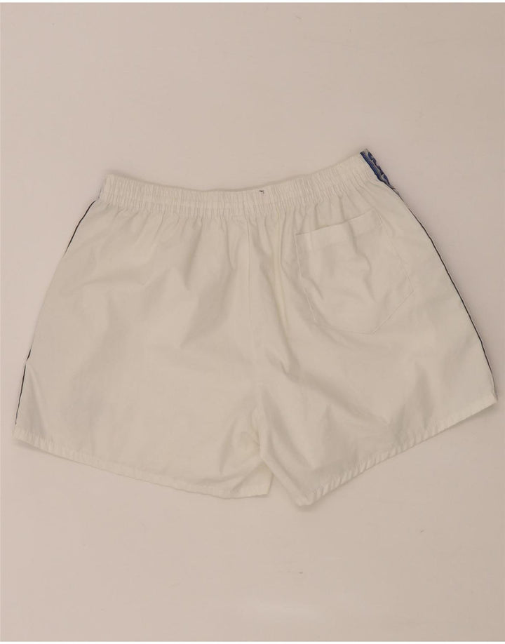 Asics Mens Graphic Sport Shorts Medium  White Colourblock