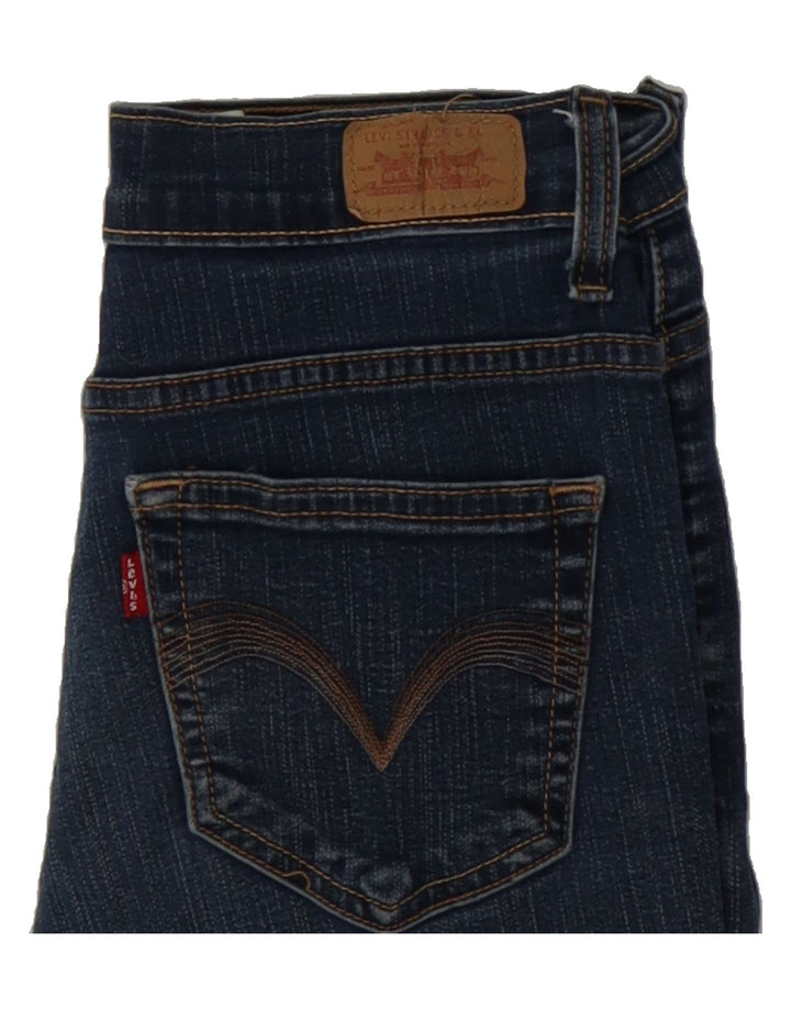 LEVI'S Womens 512 Perfectly Slimming Straight Jeans W28 L32 Blue Vintage Levi's and Second-Hand Levi's from Messina Hembry 
