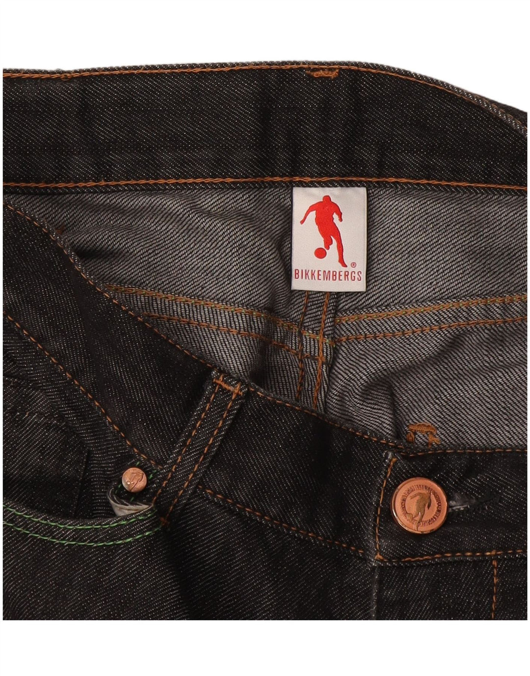 Bikkembergs Mens Straight Jeans W34 L34 Grey
