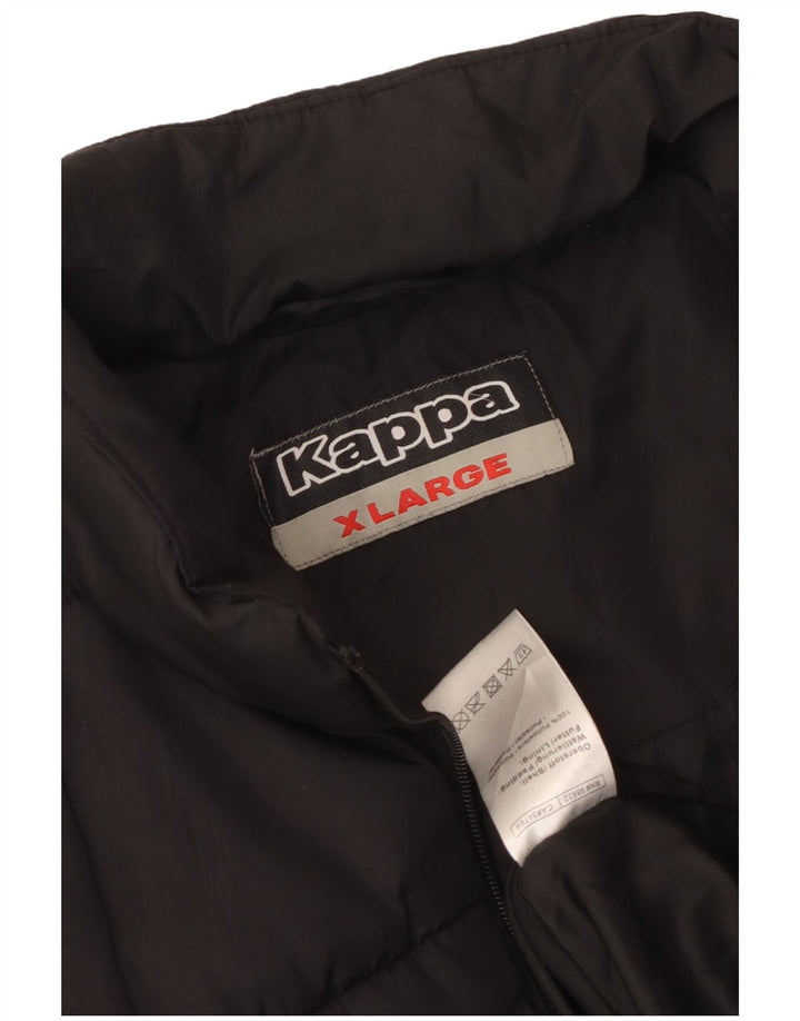 Kappa Womens Padded Gilet UK 18 XL Black Polyester