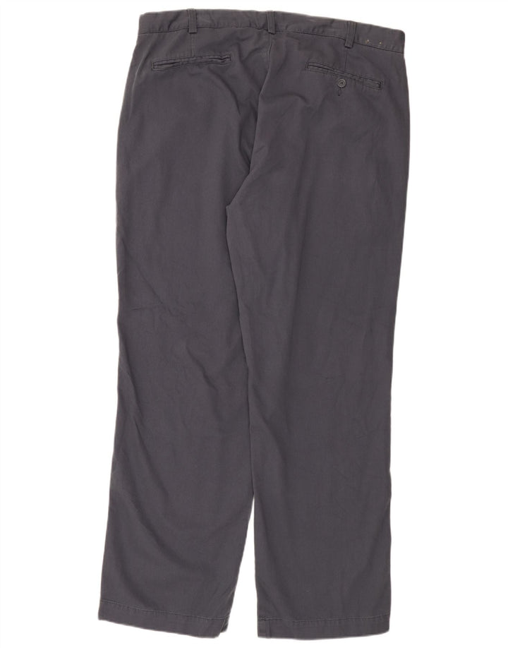 J. CREW Mens Straight Chino Trousers W38 L32 Grey Cotton