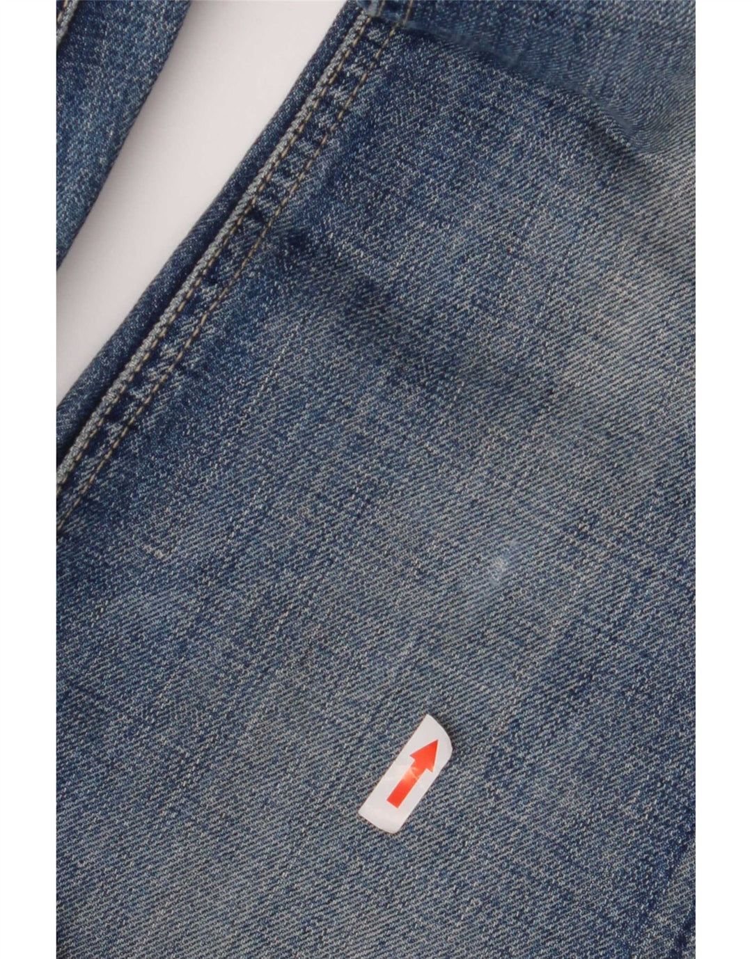 Meltin' Pot Womens Slim Jeans W27 L33 Blue Cotton
