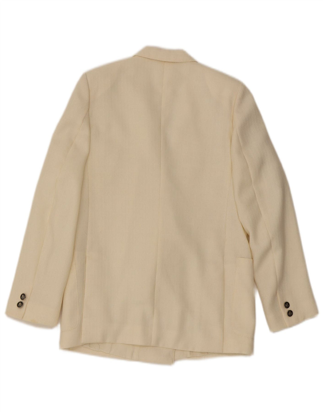 Cody Womens Double Breasted Blazer Jacket IT 40 Small Off White