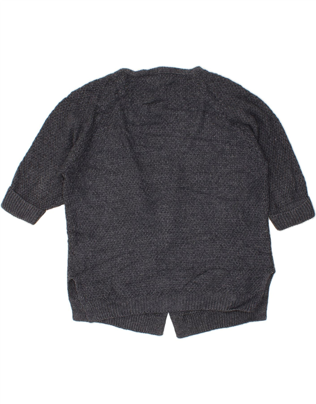 FAT FACE Womens Open Cardigan Sweater UK 12 Medium Navy Blue Viscose Vintage Fat Face and Second-Hand Fat Face from Messina Hembry 