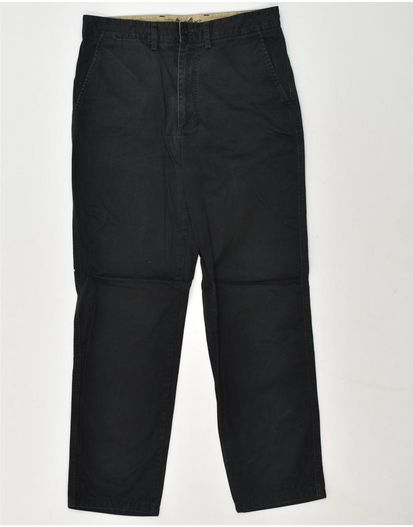 AVIREX Mens Straight Chino Trousers W31 L29 Black Cotton | Vintage Avirex | Thrift | Second-Hand Avirex | Used Clothing | Messina Hembry 