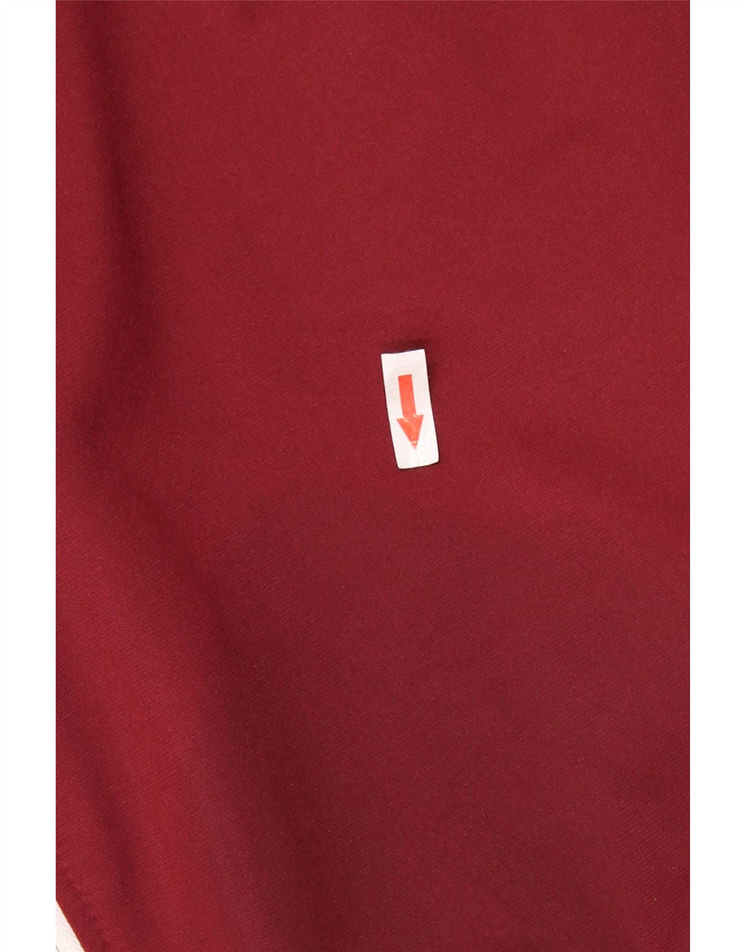 UMBRO Mens Graphic Tracksuit Top Jacket XL Burgundy Polyester