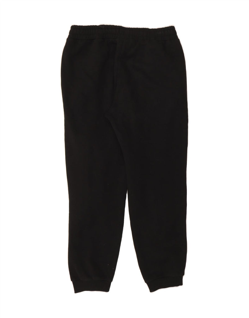 PUMA Mens Graphic Tracksuit Trousers Joggers Small  Black Vintage Puma and Second-Hand Puma from Messina Hembry 
