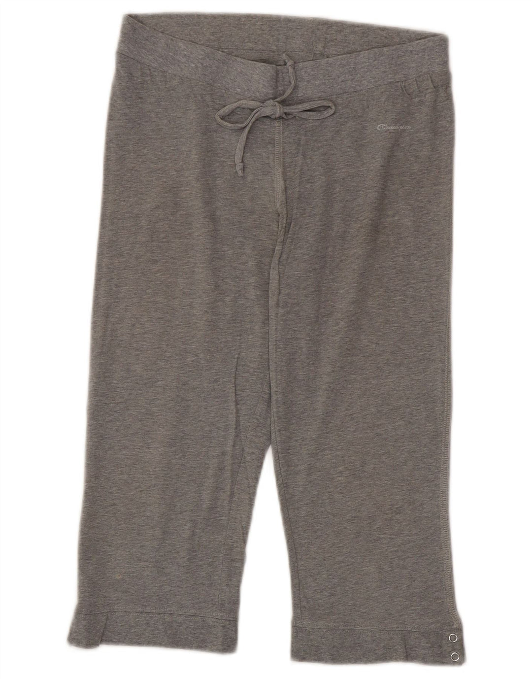 Champion Womens Capri Tracksuit Trousers UK 12 Medium Grey