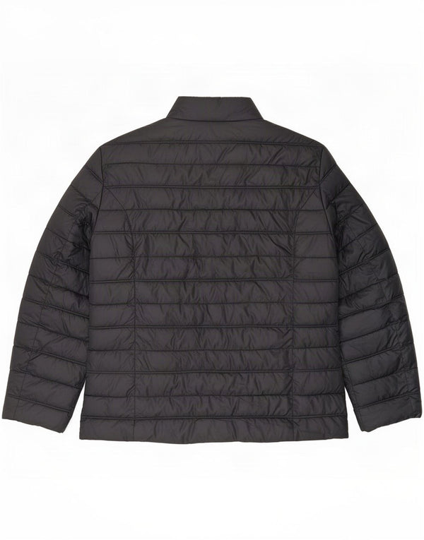 Gaudi Mens Padded Jacket UK 44 2XL Black Polyester