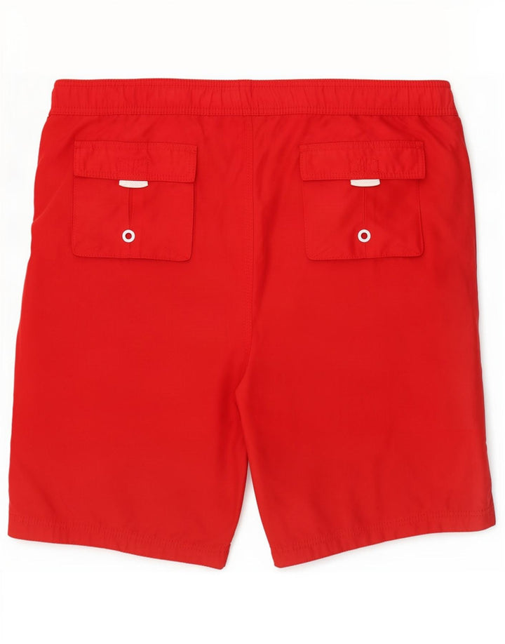Superdry Mens Graphic Swimming Shorts XL Red Polyester