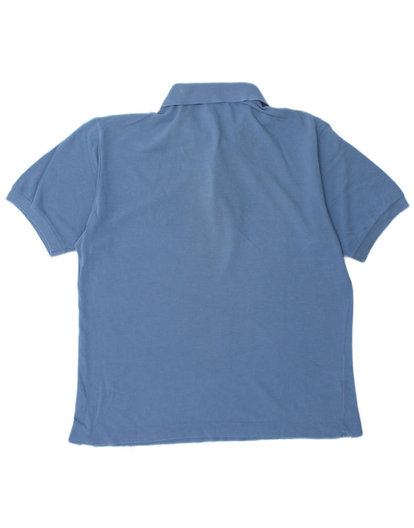 Lacoste Mens Polo Shirt Size 4 Medium Blue